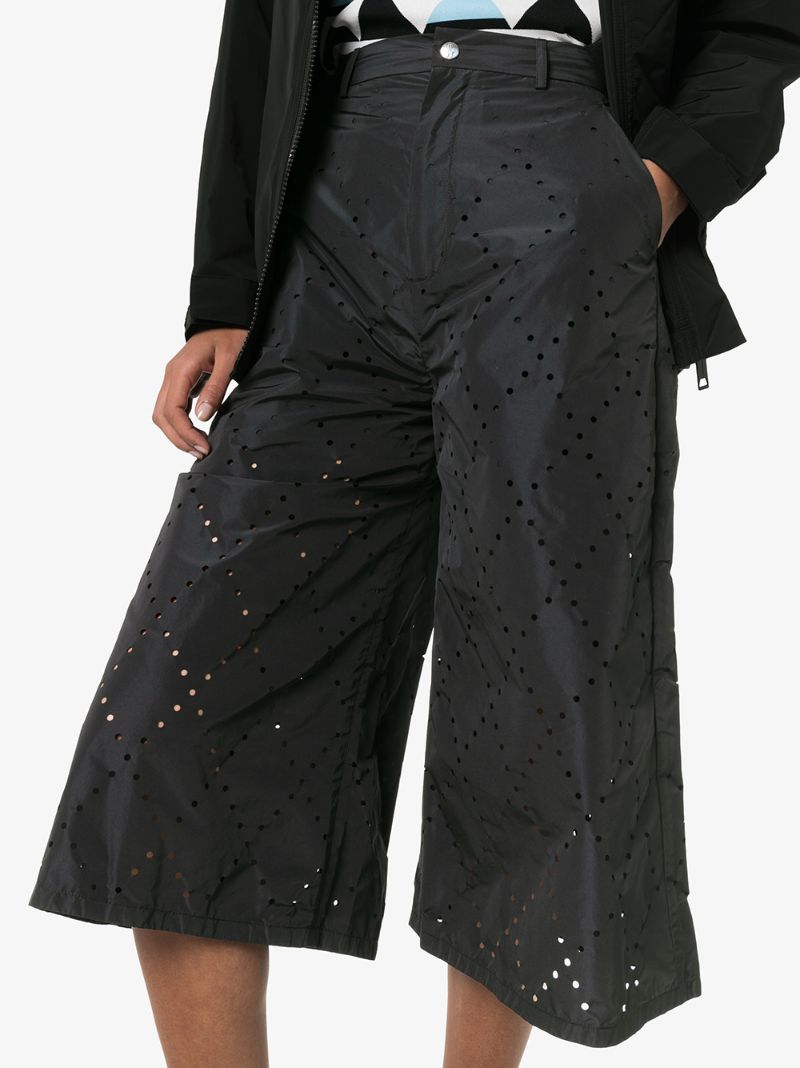 Cutout Cropped Trousers
