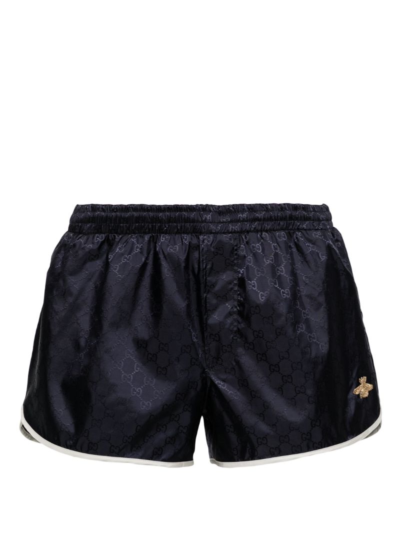 Gg Monogram Swim Shorts