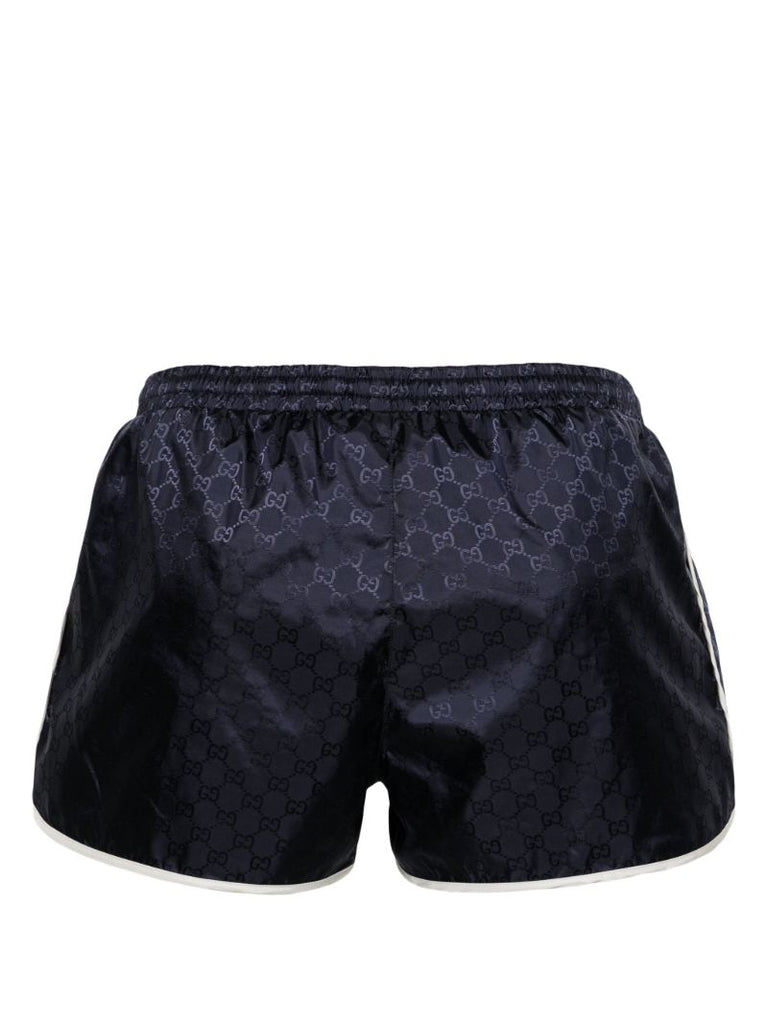 Gg Monogram Swim Shorts