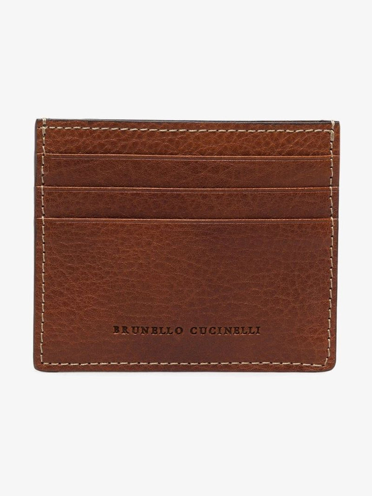 Brown Leather Card Holder