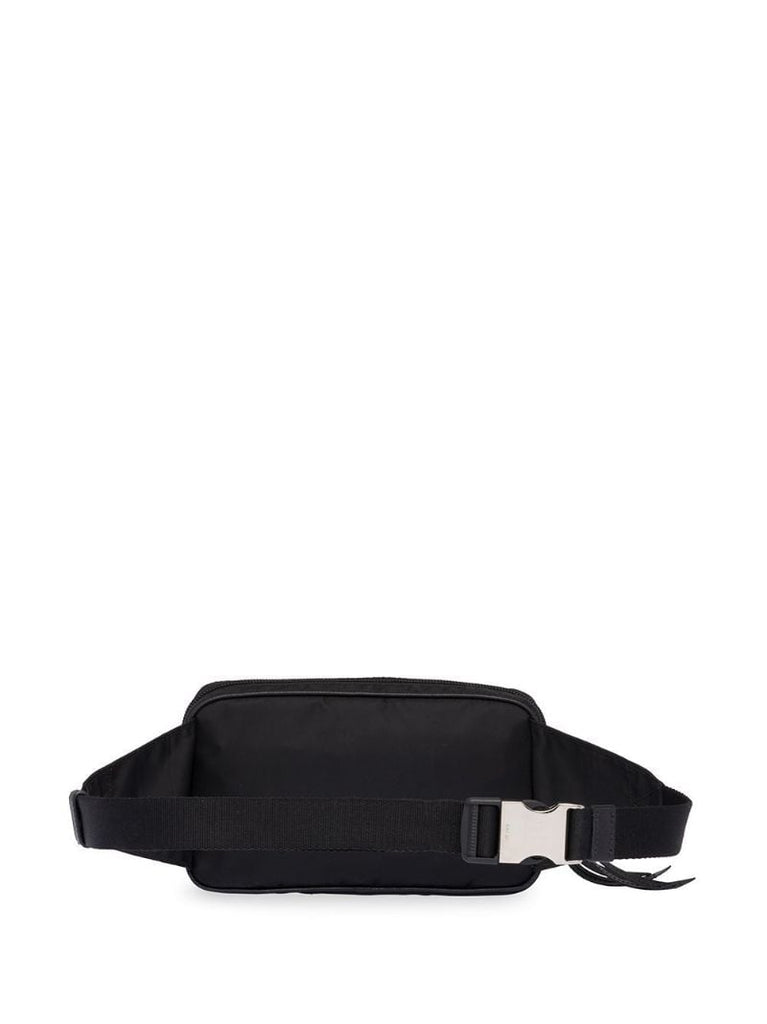Black Nylon Cross Body Bag