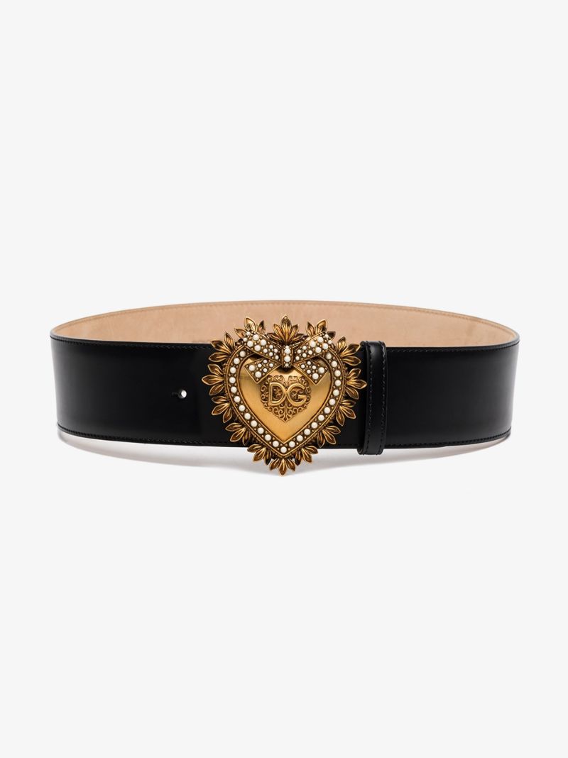 Black Devotion Leather Belt