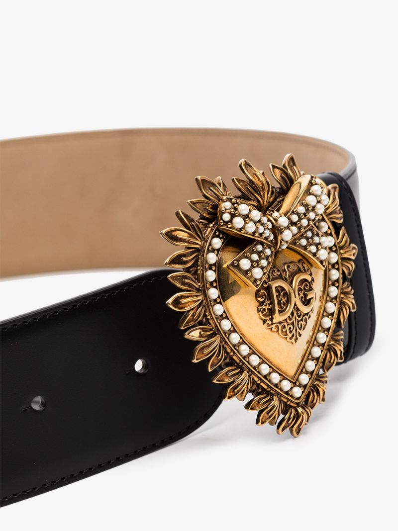 Black Devotion Leather Belt