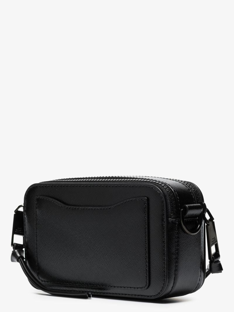 Black the Snapshot Leather Cross Body Bag