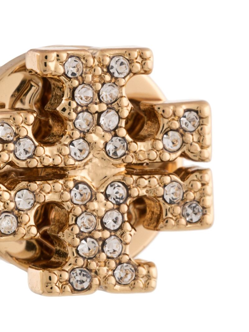 Gold-tone Kira Crystal Stud Earrings