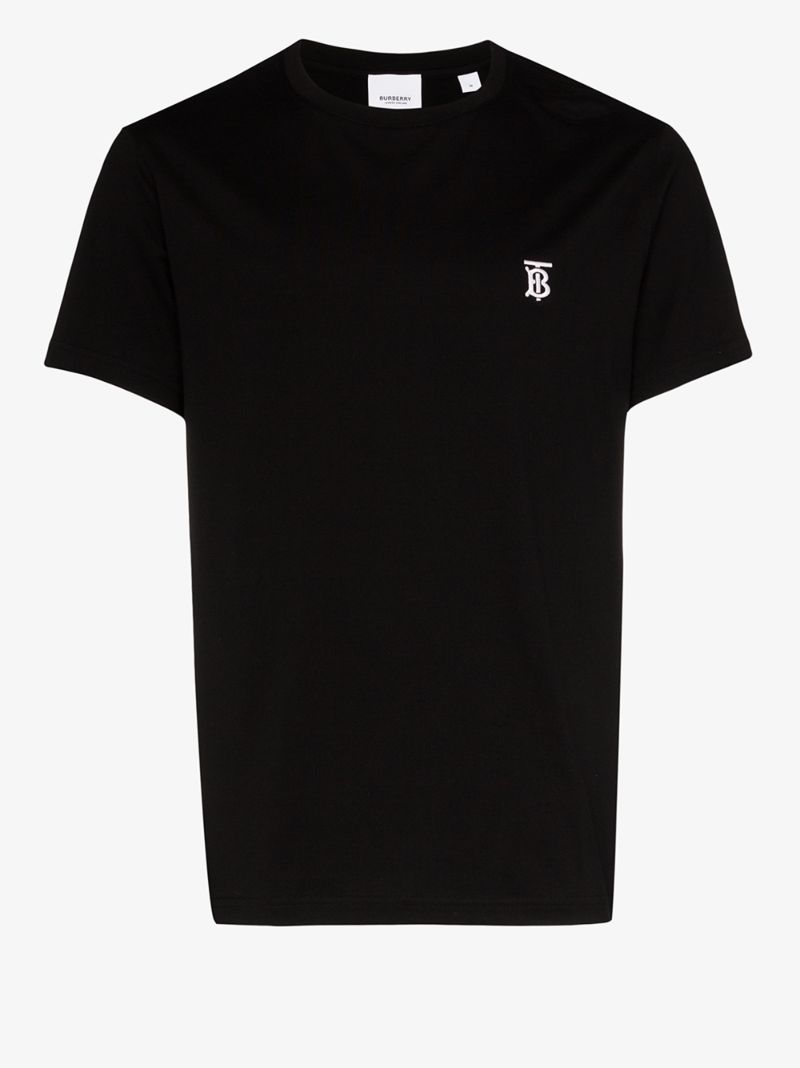 Black Monogram Logo T-shirt