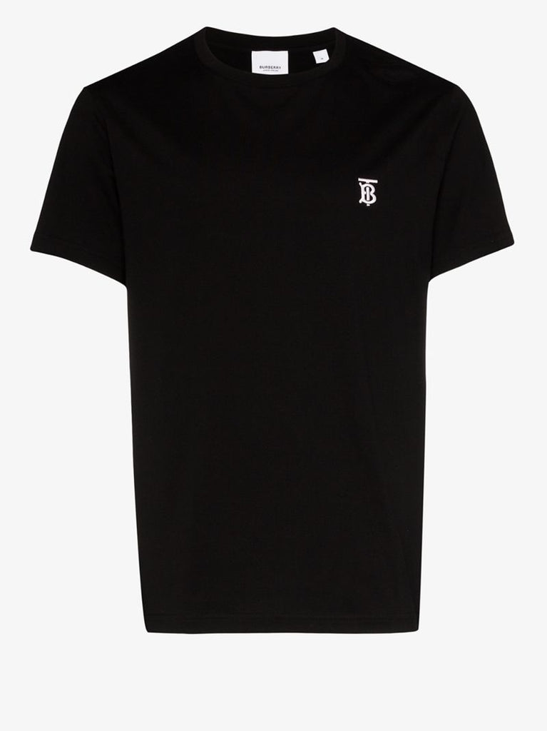 Black Monogram Logo T-shirt