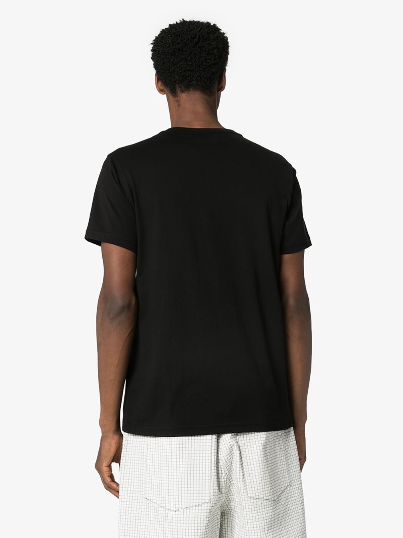 Black Monogram Logo T-shirt