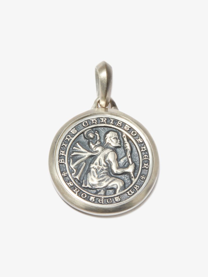 Sterling Silver St. Christopher Charm
