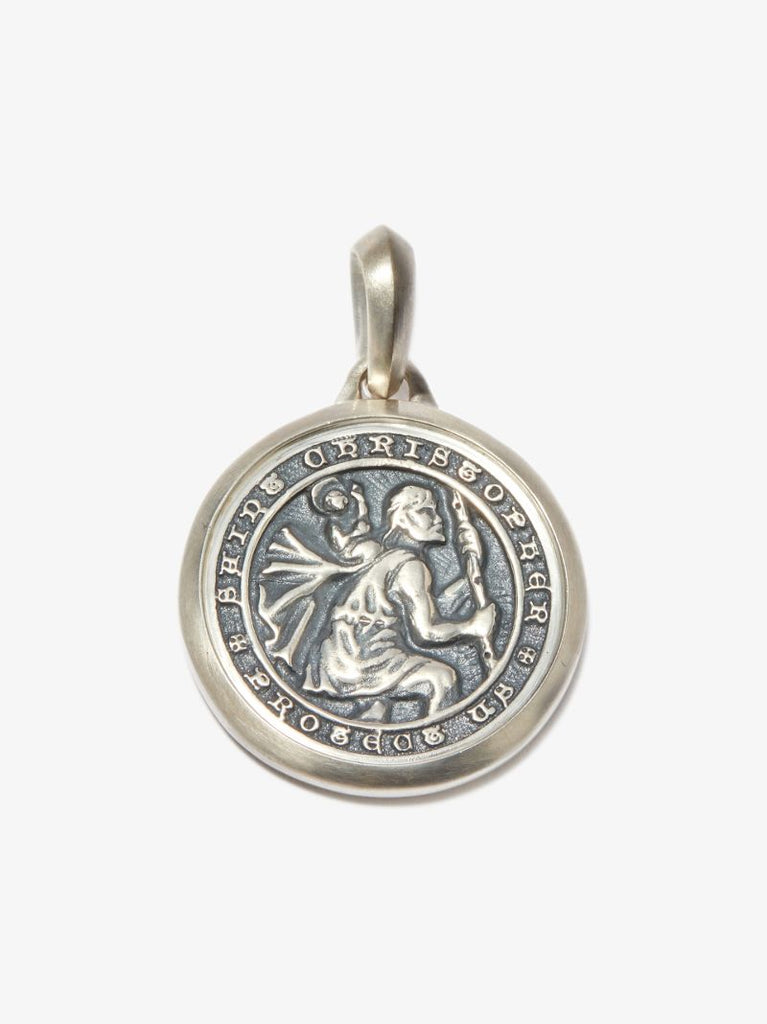 Sterling Silver St. Christopher Charm