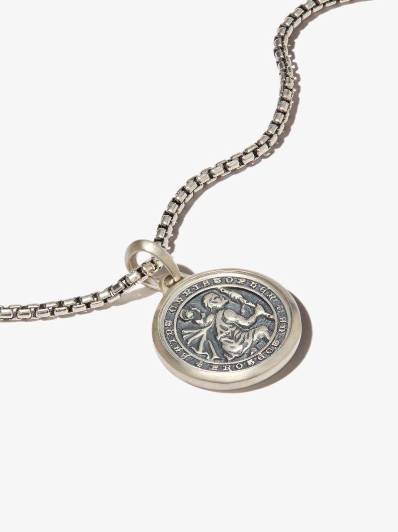 Sterling Silver St. Christopher Charm