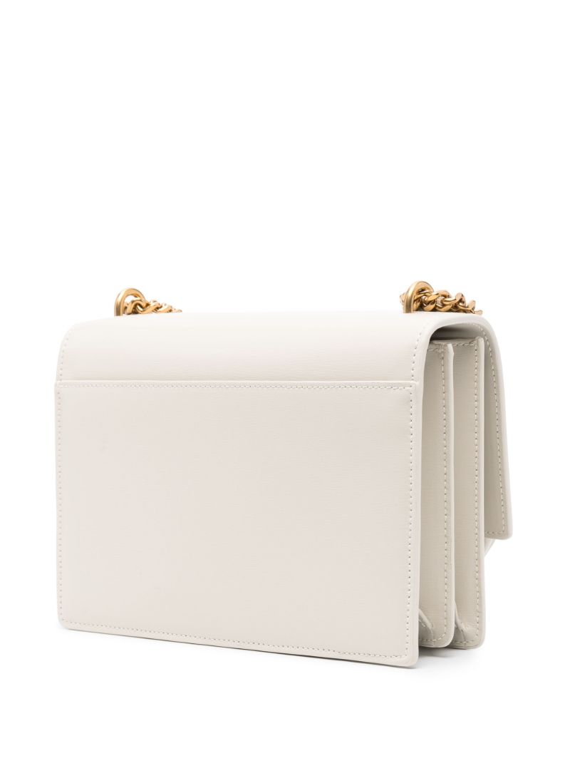 White Sunset Medium Leather Shoulder Bag