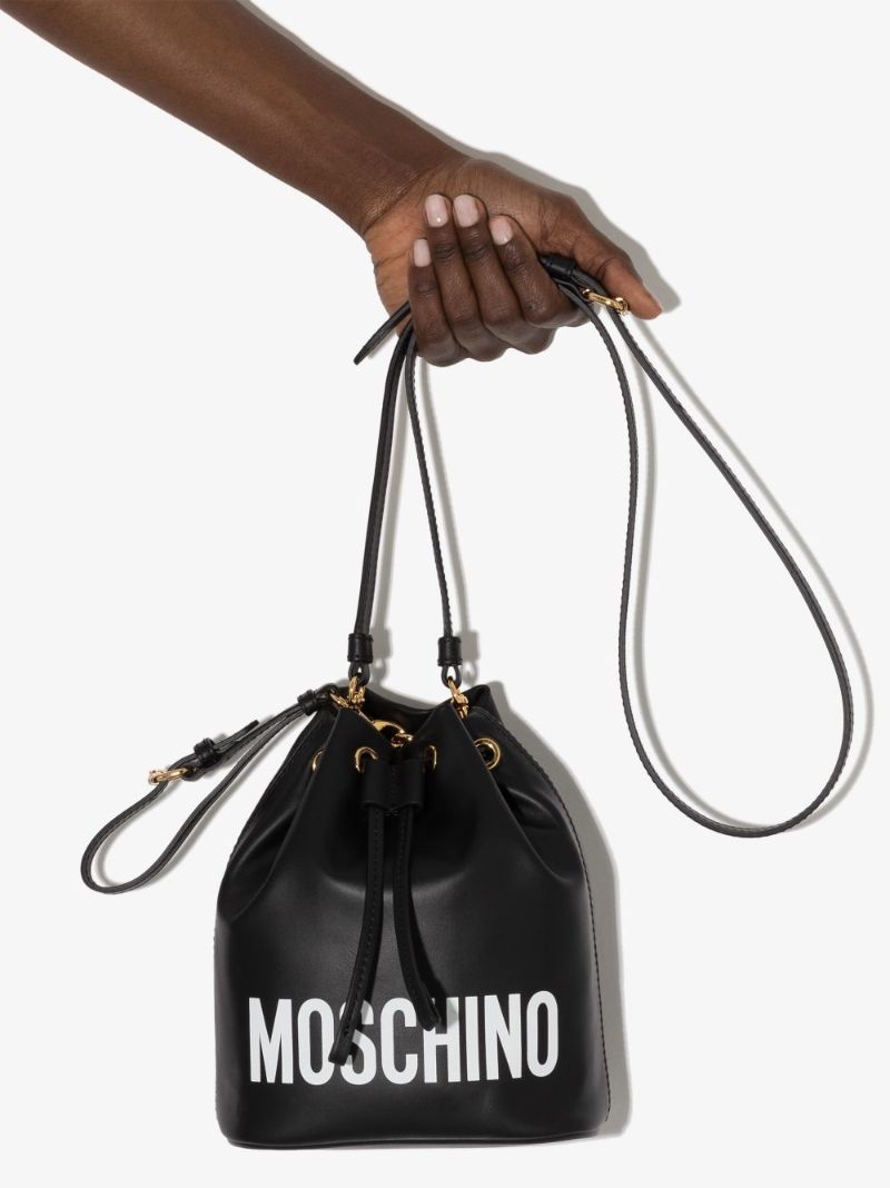 Logo-print Bucket Bag