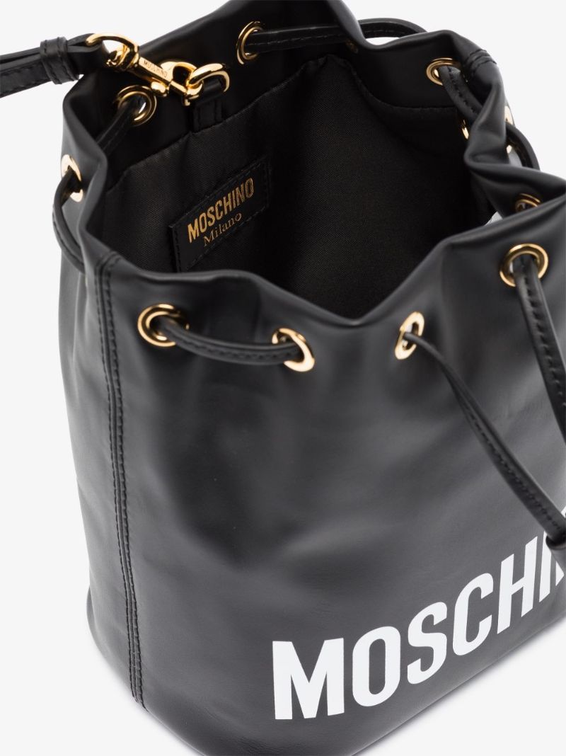 Logo-print Bucket Bag