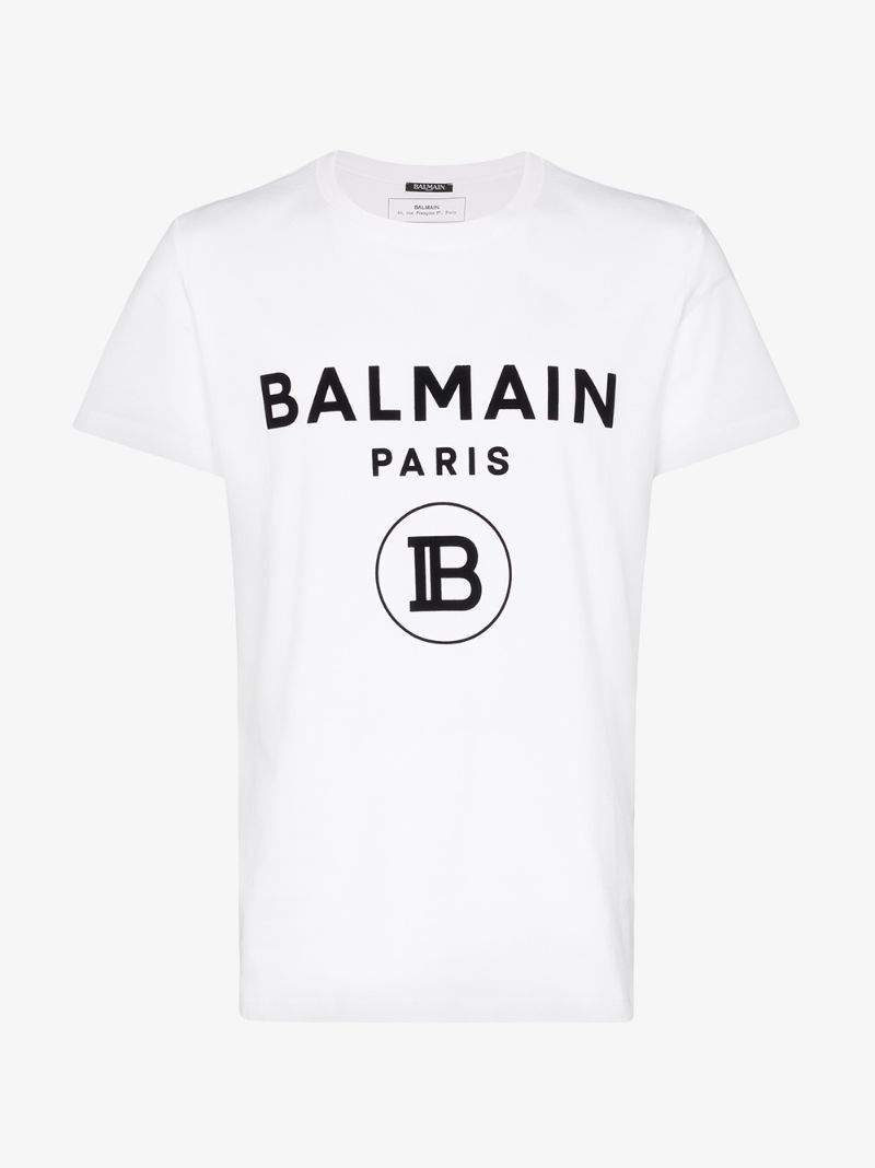 Paris Logo Print T-shirt