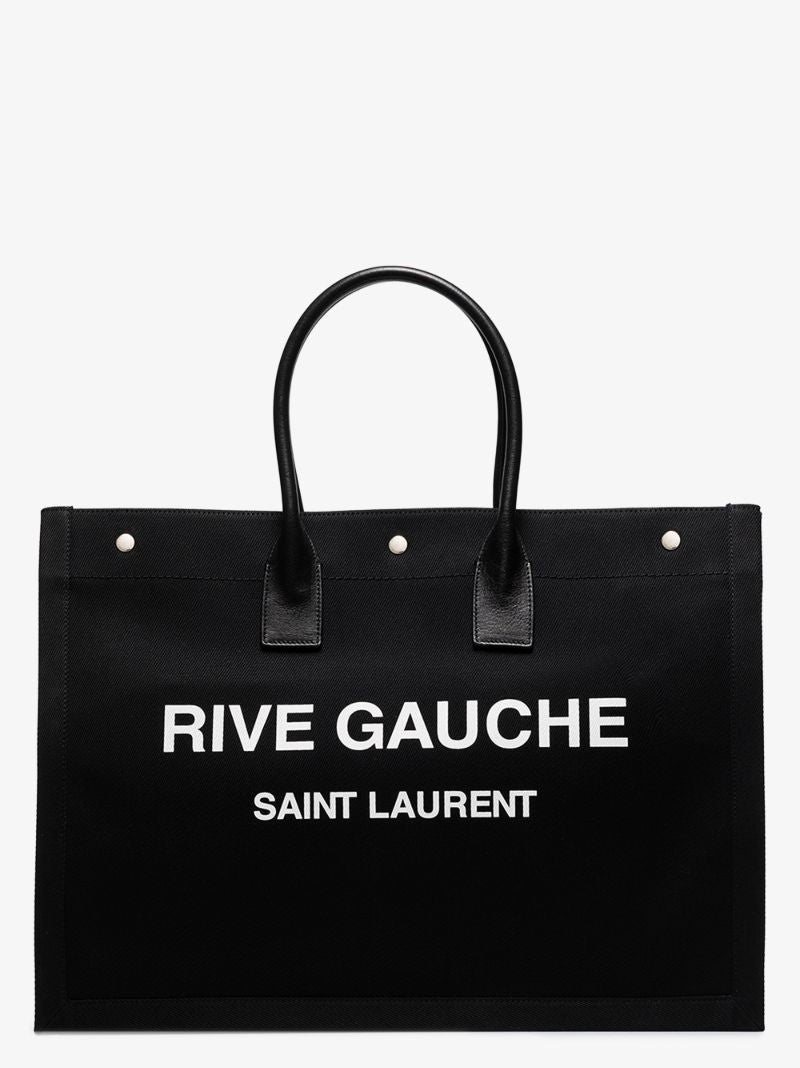 Black Rive Gauche Tote Bag