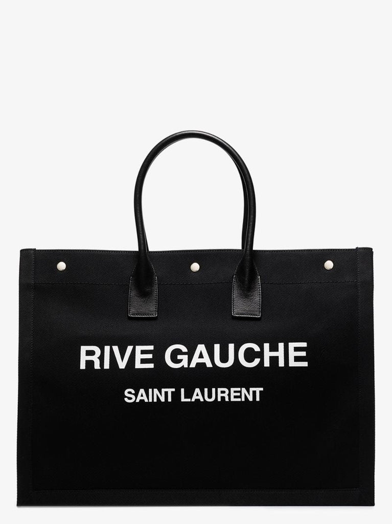 Black Rive Gauche Tote Bag