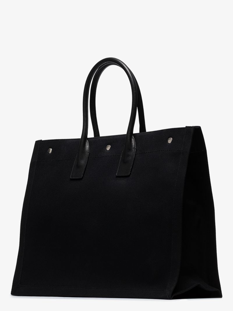 Black Rive Gauche Tote Bag