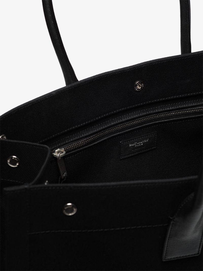 Black Rive Gauche Tote Bag