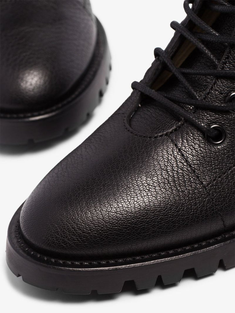 Black Cruz 65 Leather Ankle Boots