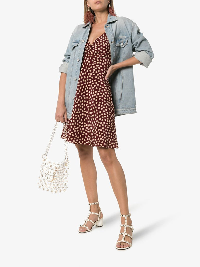 White Garavani Rockstud 60 Sandals
