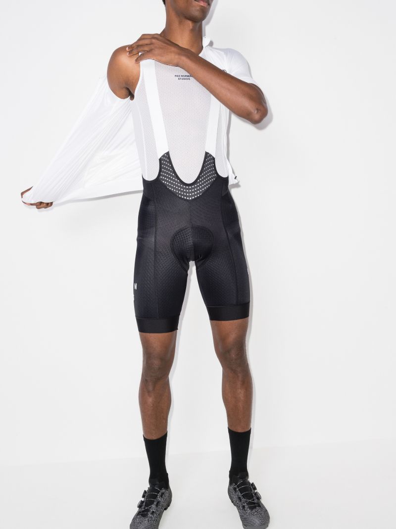 Black Mechanism Cycling Bib Shorts