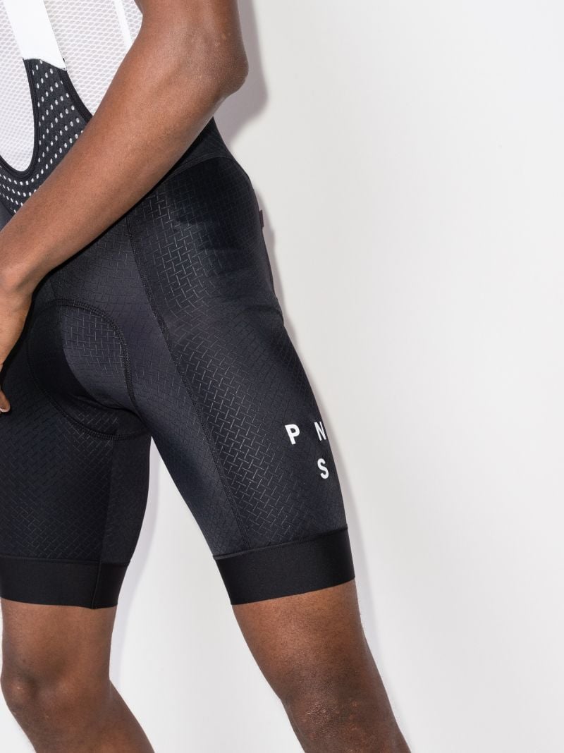 Black Mechanism Cycling Bib Shorts