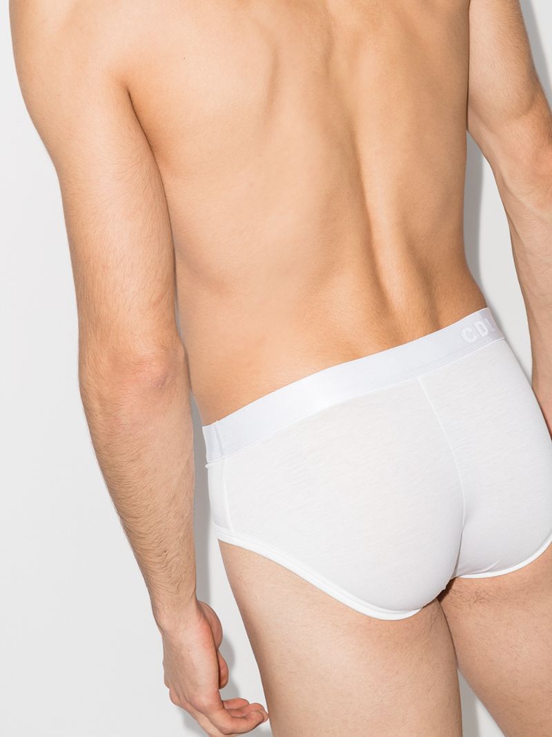 White 3 Pack Y-briefs