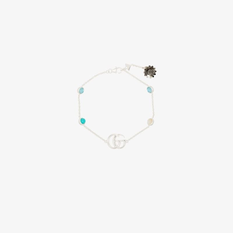 Double G Topaz Bracelet