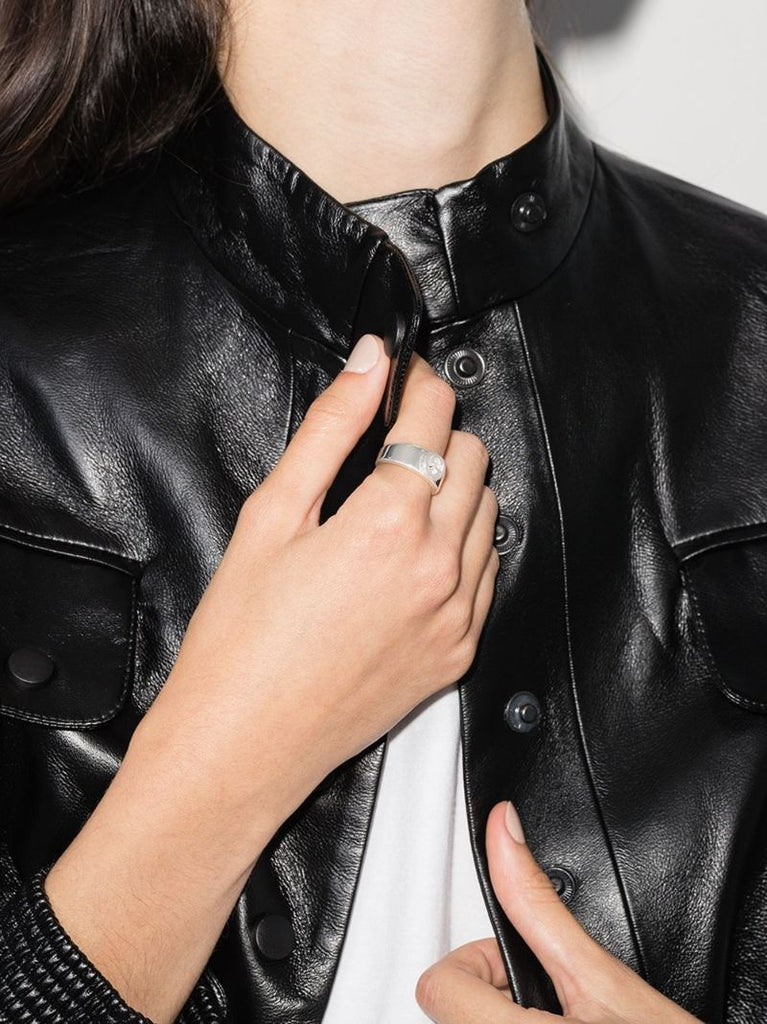 Sterling Silver Interlocking Ring