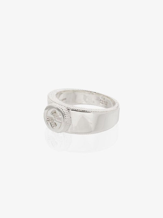 Sterling Silver Interlocking Ring
