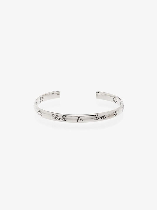 Sterling Silver Blind for Love Cuff