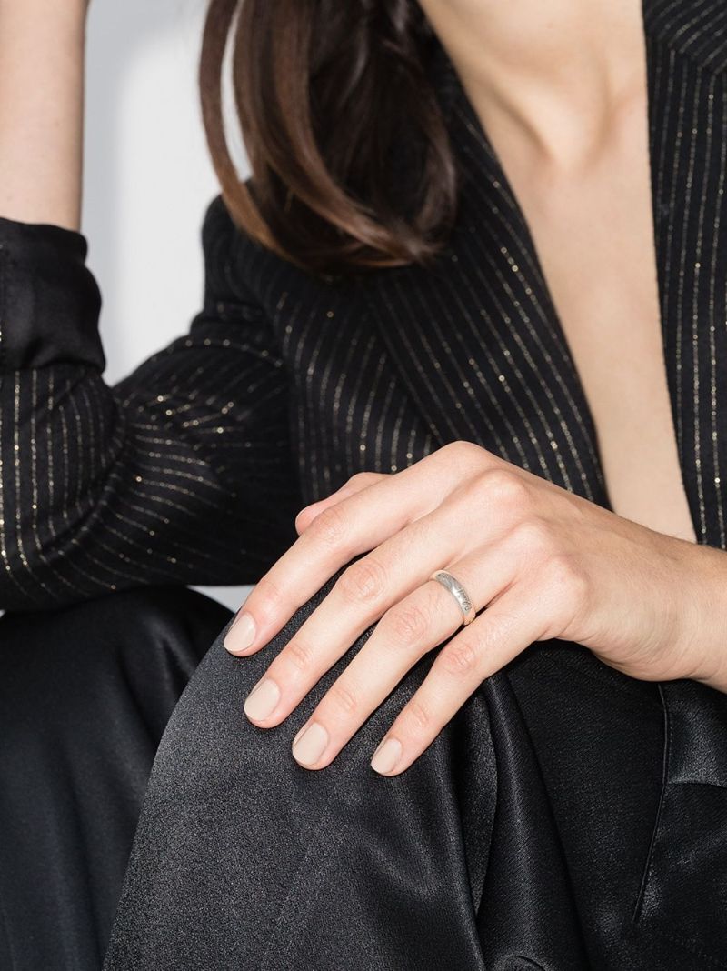 Sterling Silver Blind for Love Band Ring