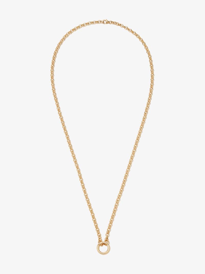 18k Gold Open Belcher Chain