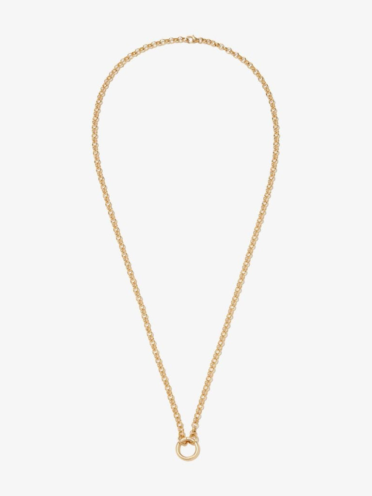 18k Gold Open Belcher Chain