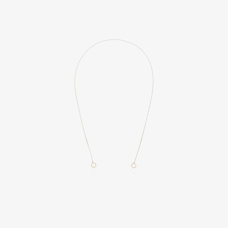 14k Yellow Gold Silver Chain