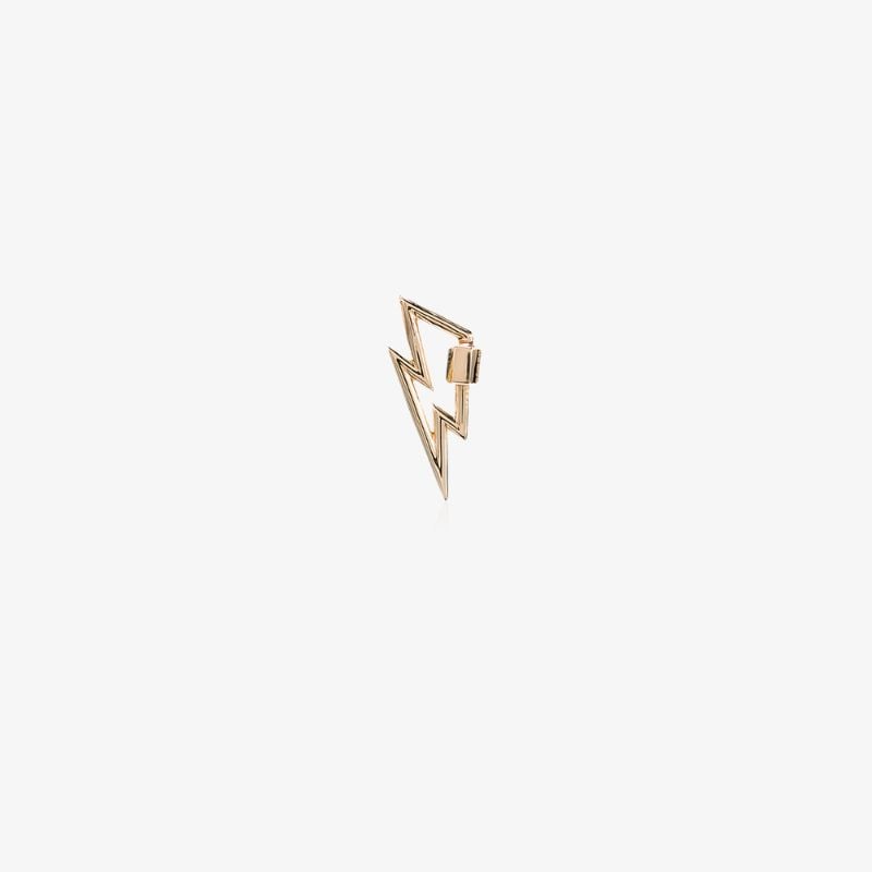 14k Yellow Gold Bolt Regular Lock Charm