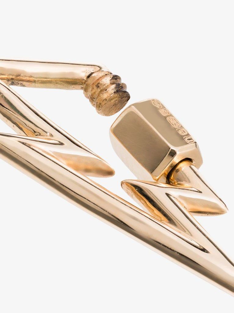 14k Yellow Gold Bolt Regular Lock Charm