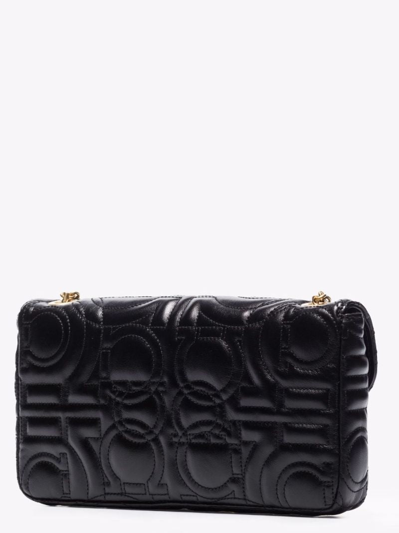 Gancini Quilted Crossbody Bag