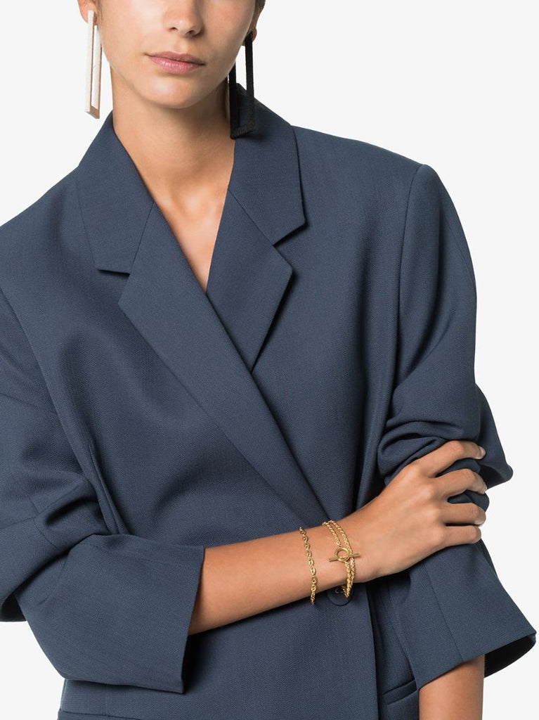 Gold Vermeil Double Rope Chain Necklace