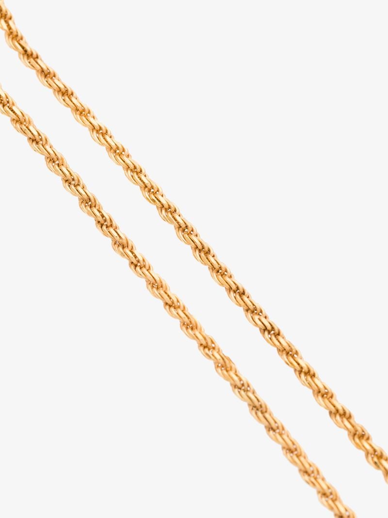 Gold Vermeil Double Rope Chain Necklace