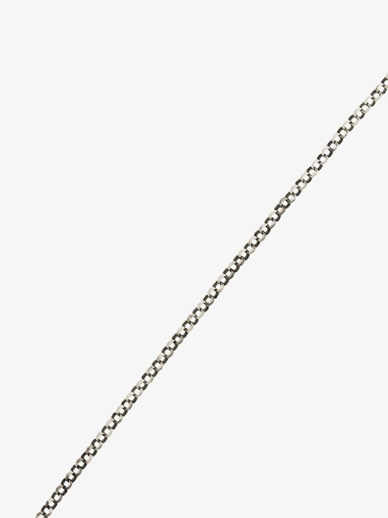 Sterling Silver and 14k Yellow Gold Rolo Chain 16 Inch Necklace