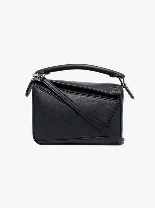 Black Mini Puzzle Shoulder Bag