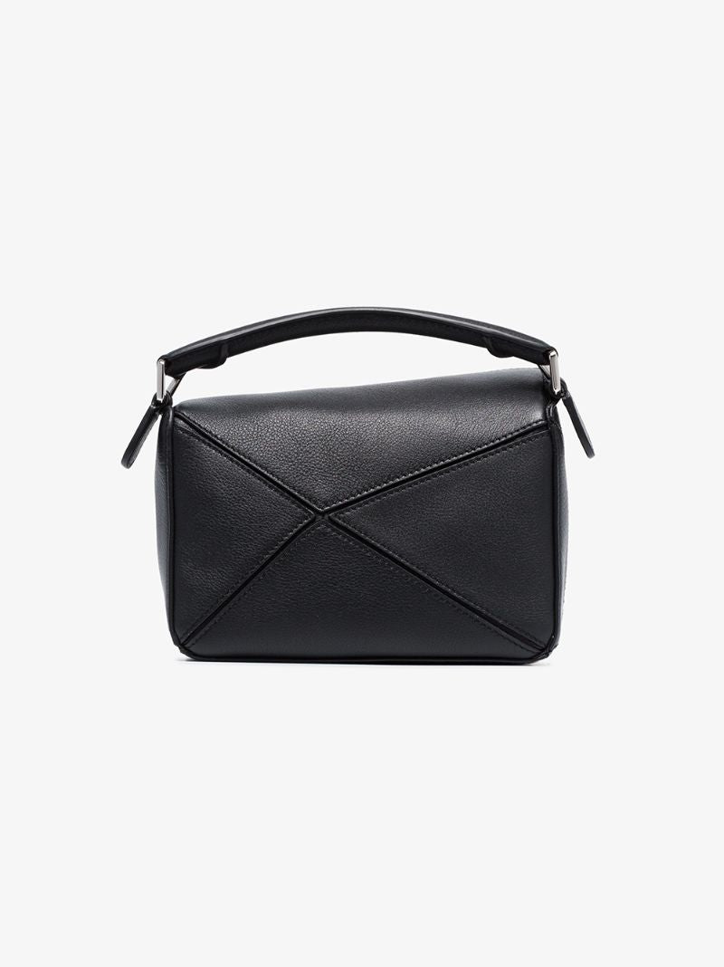 Black Mini Puzzle Shoulder Bag