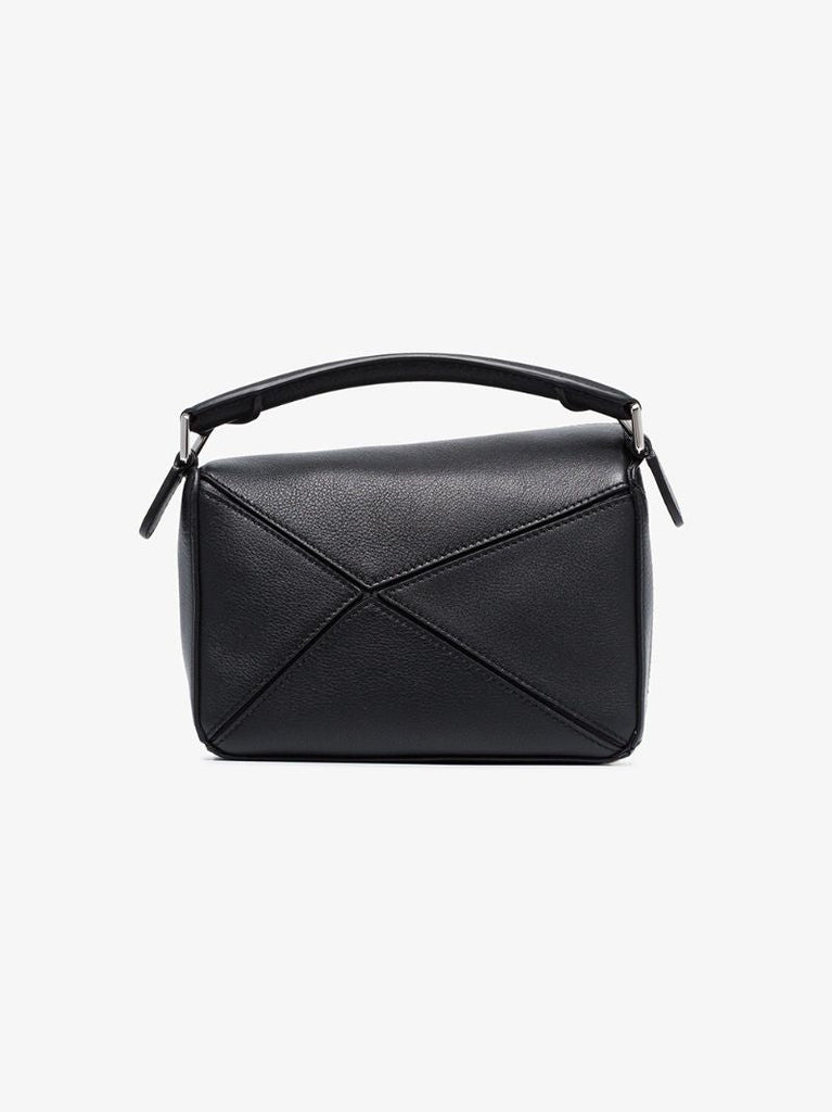Black Mini Puzzle Shoulder Bag
