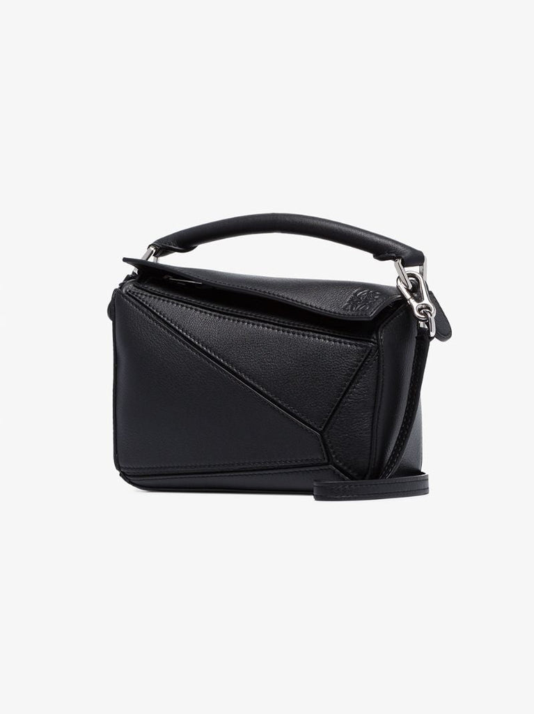 Black Mini Puzzle Shoulder Bag