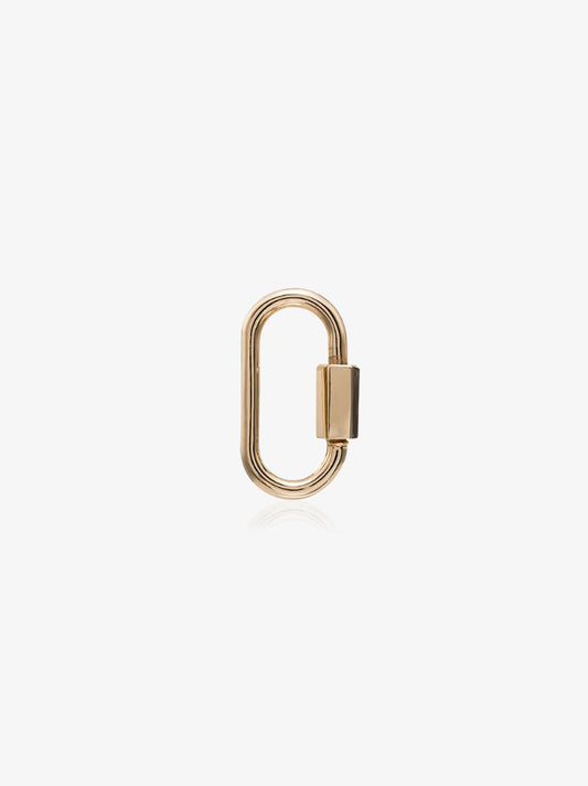 18k Yellow Gold Carabiner Charm