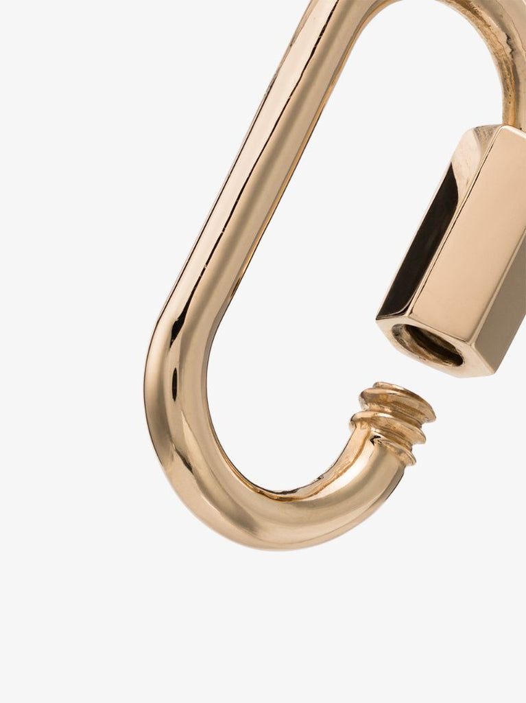 18k Yellow Gold Carabiner Charm