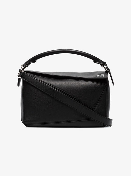 Black Small Puzzle Shoulder Bag