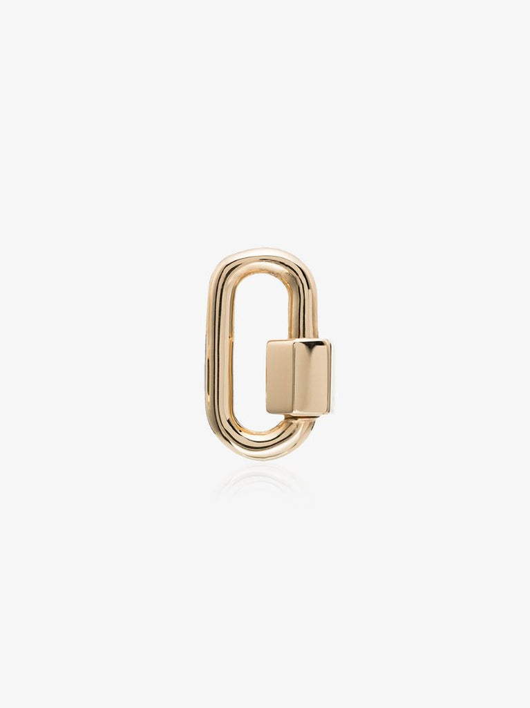 14k Yellow Gold Chubby Baby Lock Charm